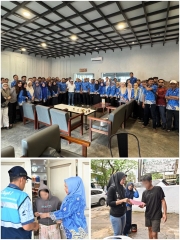 Giat Penagihan Serentak Perumda Air Minum Kota Makassar Oleh Seluruh Direksi